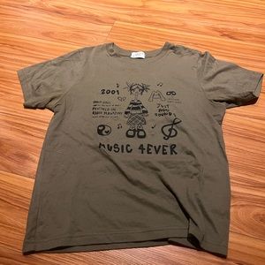 radio dolls usa “MUSIC 4 EVER” baby tee
